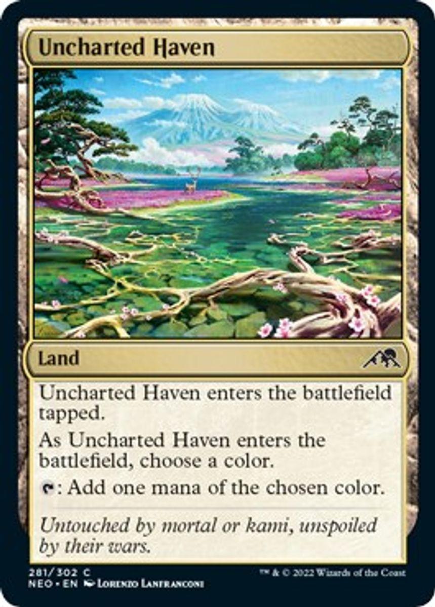 Kamigawa: Neon Dynasty - 281 - Uncharted Haven - C - Trinity Hobby