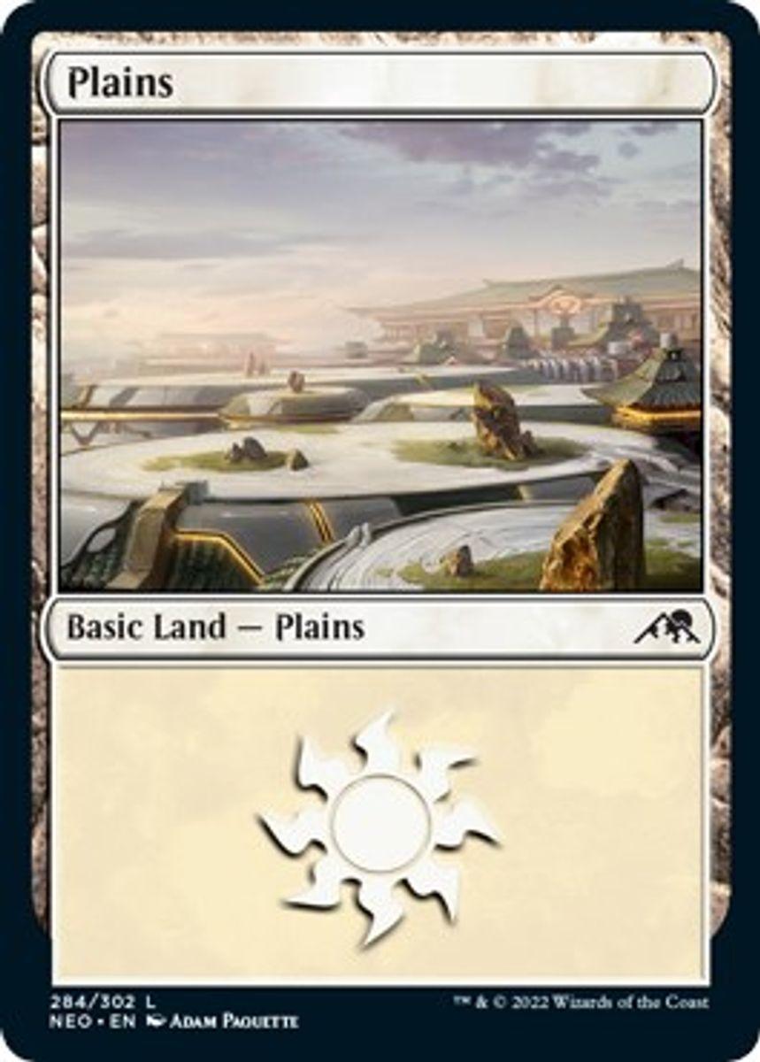 Kamigawa: Neon Dynasty - 284 - Plains (284) - L - Trinity Hobby