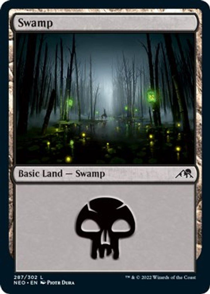 Kamigawa: Neon Dynasty - 287 - Swamp (287) - L - Trinity Hobby