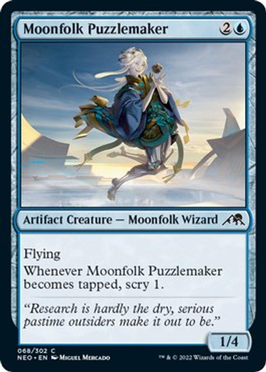 Kamigawa: Neon Dynasty - 068 - Moonfolk Puzzlemaker - C - Trinity Hobby