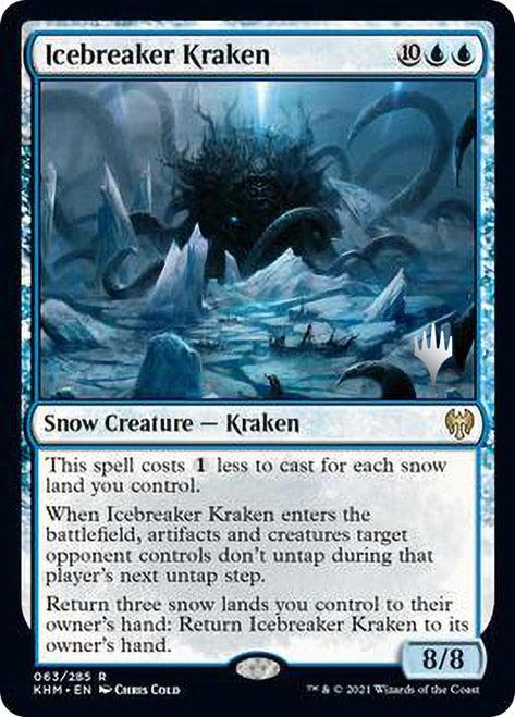 Icebreaker Kraken (Promo Pack) [Kaldheim Promos] - Trinity Hobby
