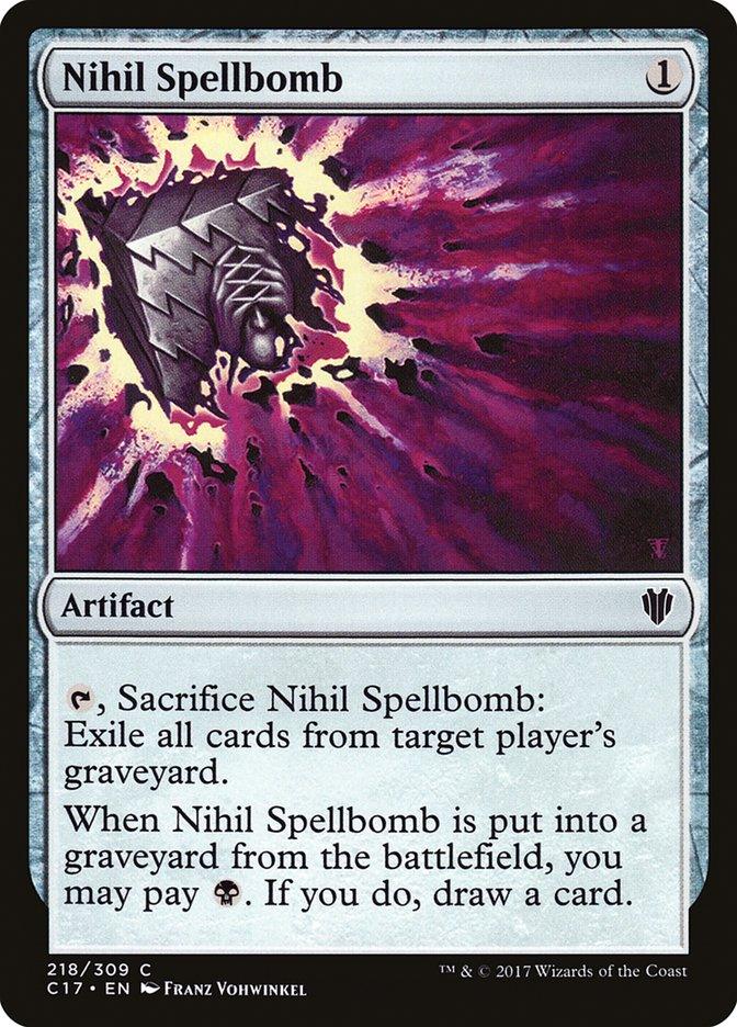 Nihil Spellbomb [Commander 2017] - Trinity Hobby