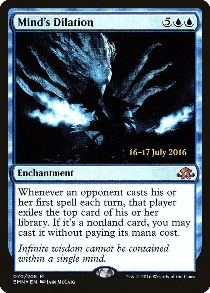 Mind's Dilation [Eldritch Moon Prerelease Promos] - Trinity Hobby