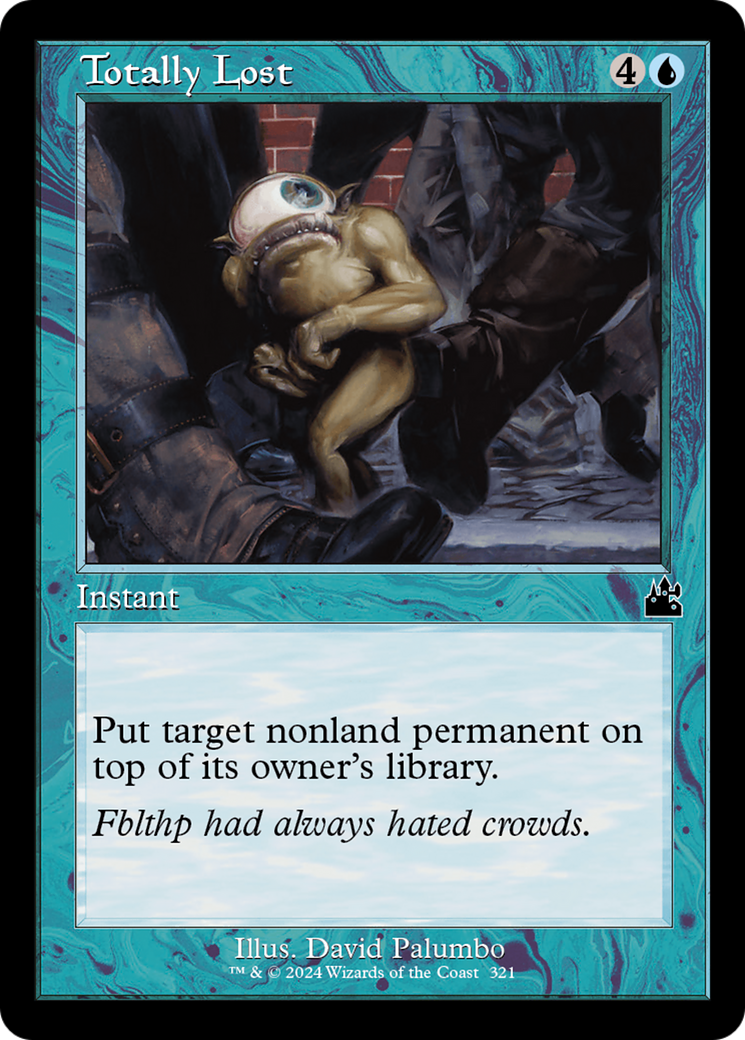 Totally Lost (Retro Frame) [Ravnica Remastered] - Trinity Hobby