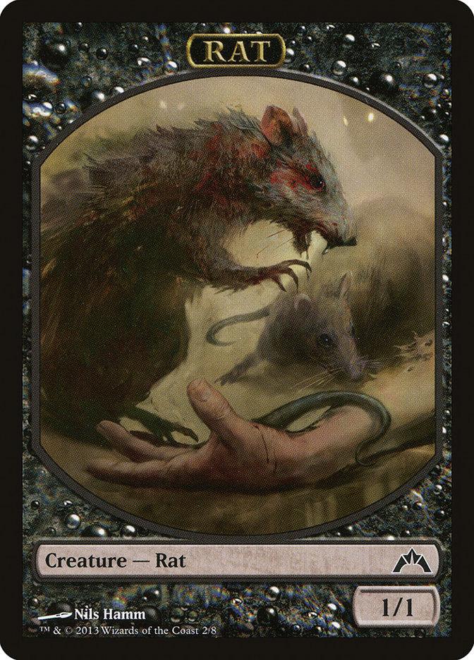 Rat Token [Gatecrash Tokens] - Trinity Hobby