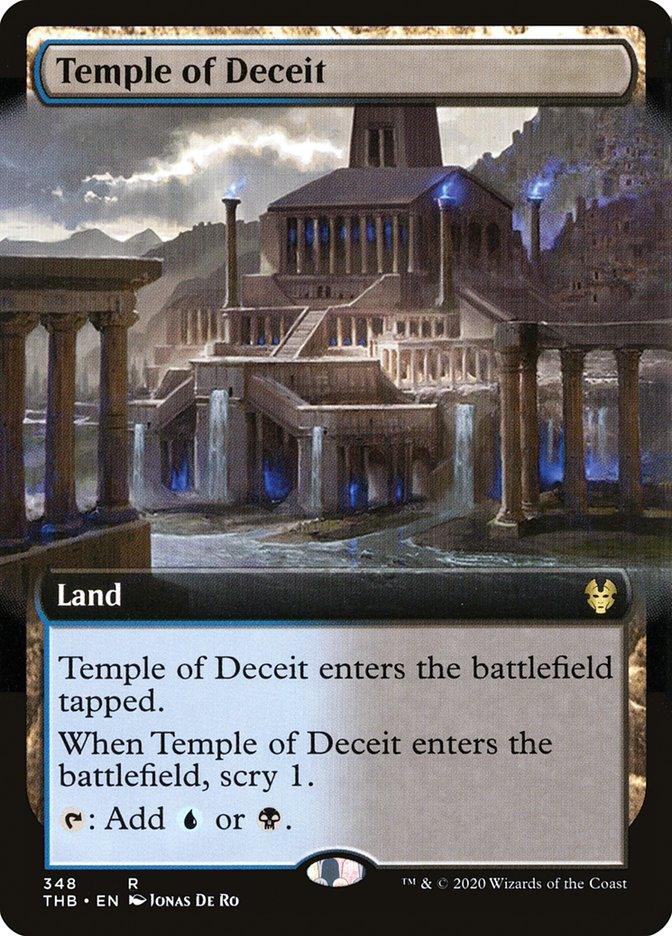 Temple of Deceit (Extended Art) [Theros Beyond Death] - Trinity Hobby