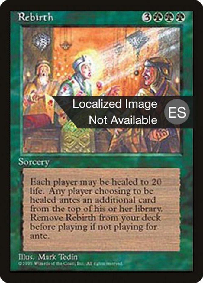 Rebirth [Fourth Edition (Foreign Black Border)] - Trinity Hobby