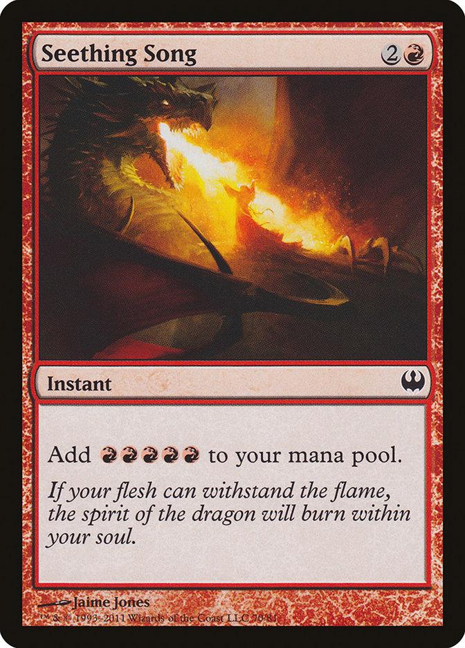 Seething Song [Duel Decks: Knights vs. Dragons] - Trinity Hobby