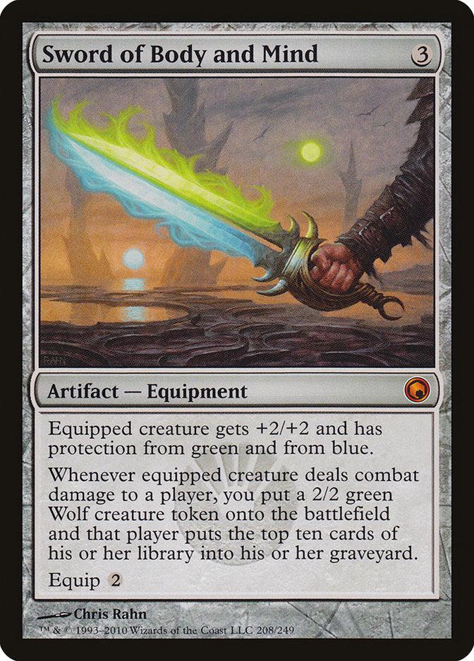 Sword of Body and Mind [Scars of Mirrodin] - Trinity Hobby