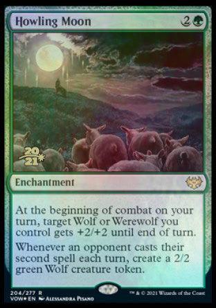 Howling Moon [Innistrad: Crimson Vow Prerelease Promos] - Trinity Hobby