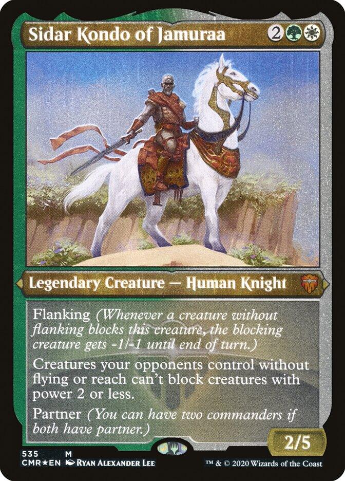 Sidar Kondo of Jamuraa (Etched) [Commander Legends] - Trinity Hobby