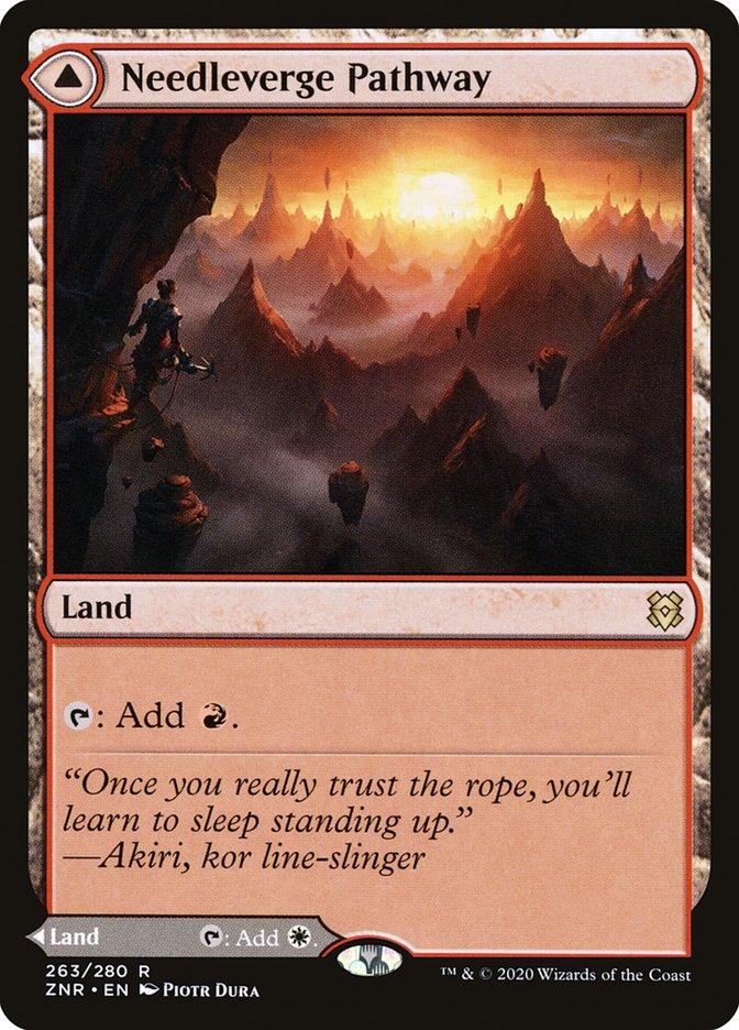 Needleverge Pathway // Pillarverge Pathway [Zendikar Rising] - Trinity Hobby