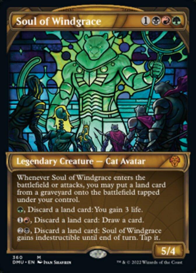 Soul of Windgrace (Showcase Textured) [Dominaria United] - Trinity Hobby