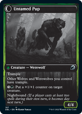 Hound Tamer // Untamed Pup [Innistrad: Double Feature] - Trinity Hobby