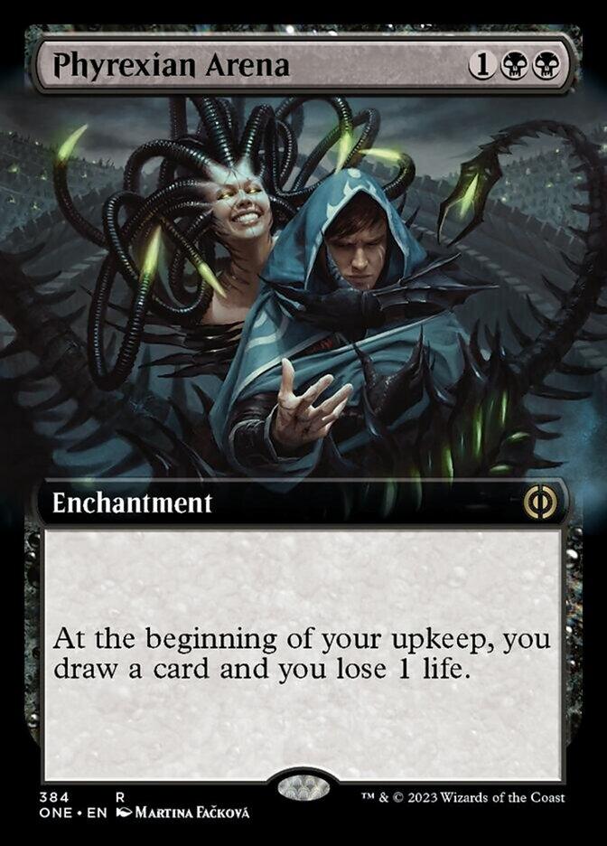 Phyrexian Arena (Extended Art) [Phyrexia: All Will Be One] - Trinity Hobby