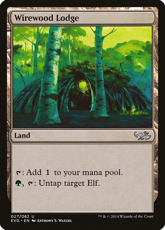 Wirewood Lodge (Elves vs. Goblins) [Duel Decks Anthology] - Trinity Hobby