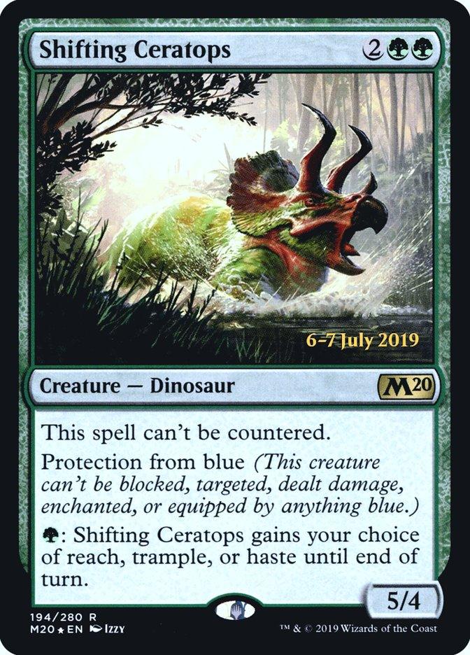 Shifting Ceratops [Core Set 2020 Prerelease Promos] - Trinity Hobby