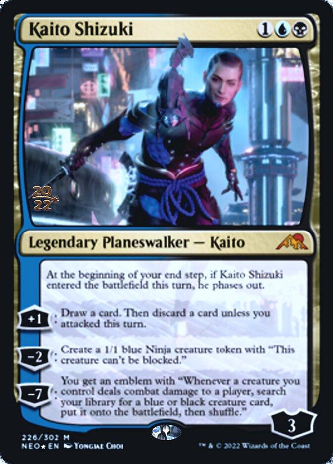Kaito Shizuki [Kamigawa: Neon Dynasty Prerelease Promos] - Trinity Hobby