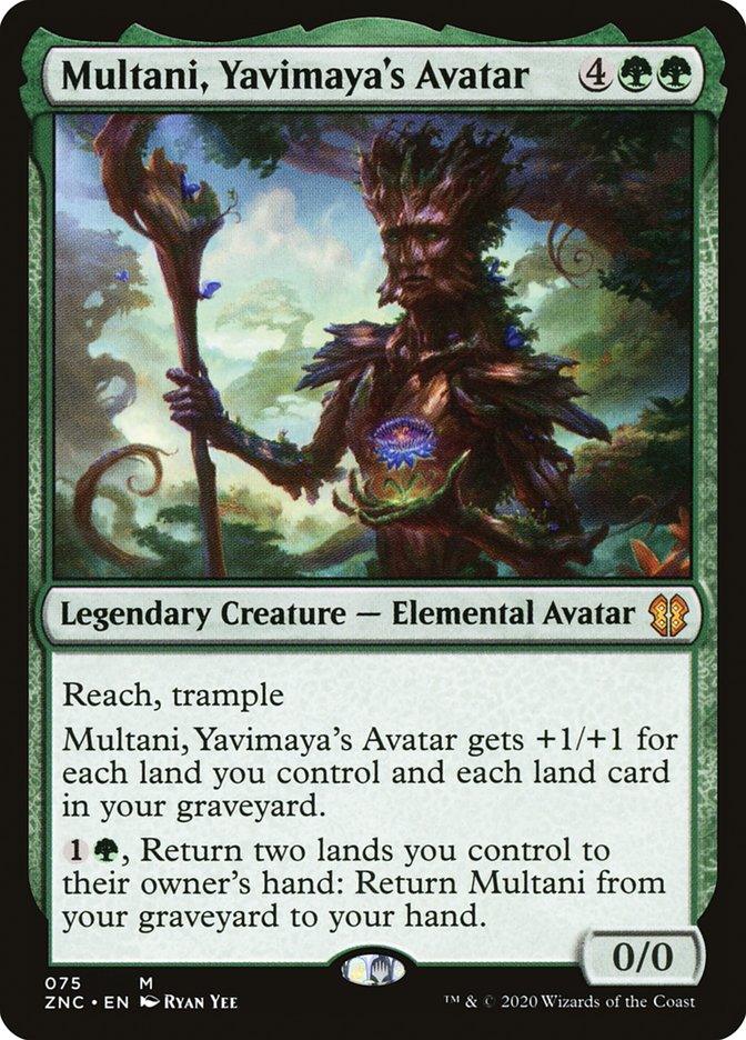 Multani, Yavimaya's Avatar [Zendikar Rising Commander] - Trinity Hobby
