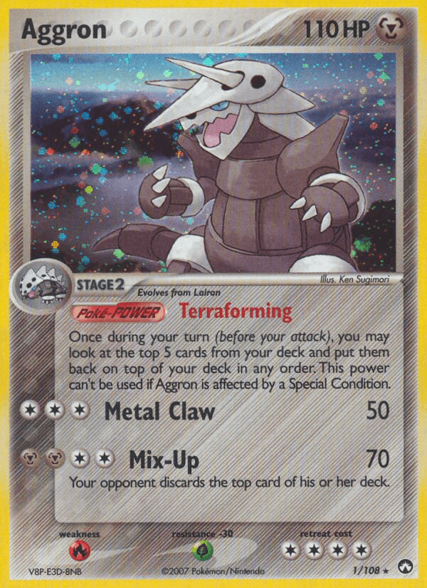 Aggron (1/108) [EX: Power Keepers] - Trinity Hobby