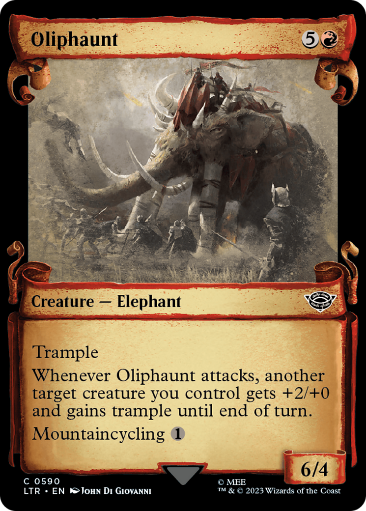 Oliphaunt [The Lord of the Rings: Tales of Middle-Earth Showcase Scrolls] - Trinity Hobby