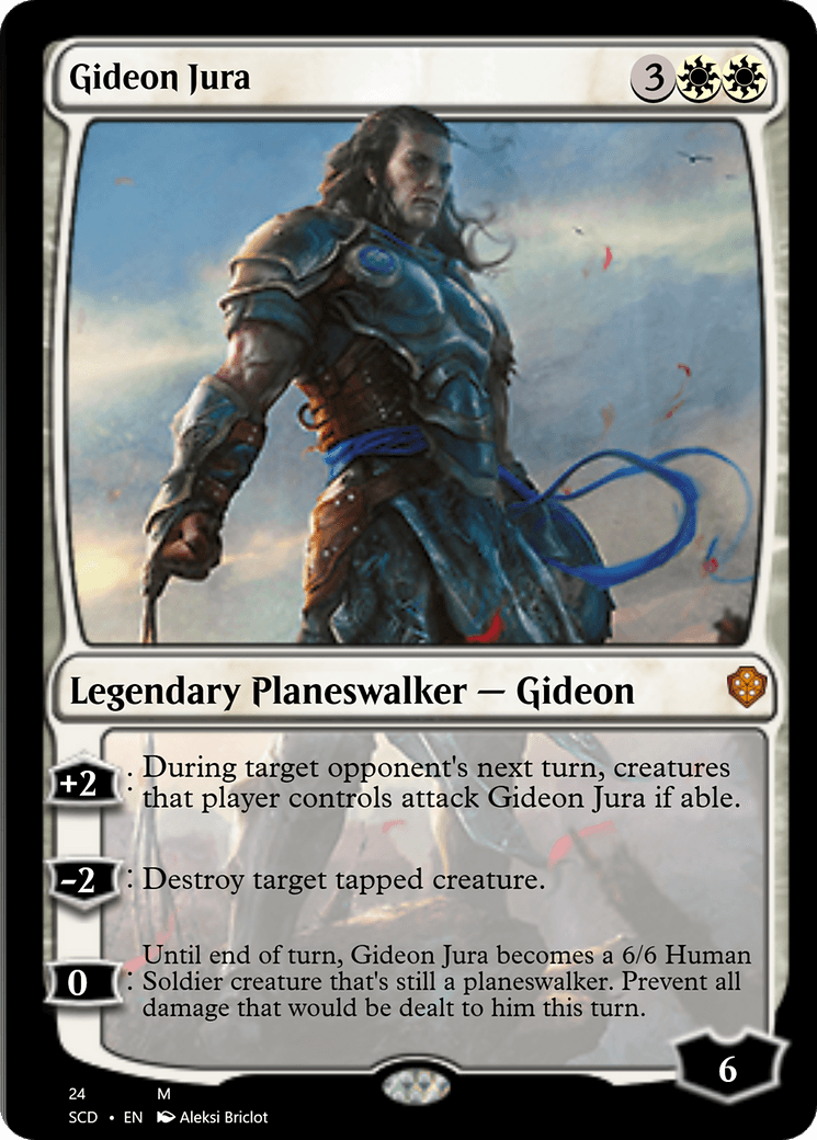 Gideon Jura [Starter Commander Decks] - Trinity Hobby