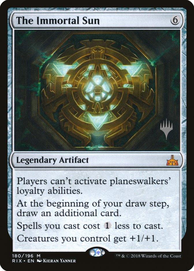 The Immortal Sun (Promo Pack) [Rivals of Ixalan Promos] - Trinity Hobby