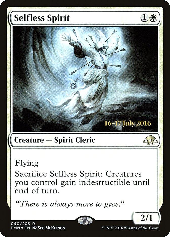 Selfless Spirit [Eldritch Moon Prerelease Promos] - Trinity Hobby