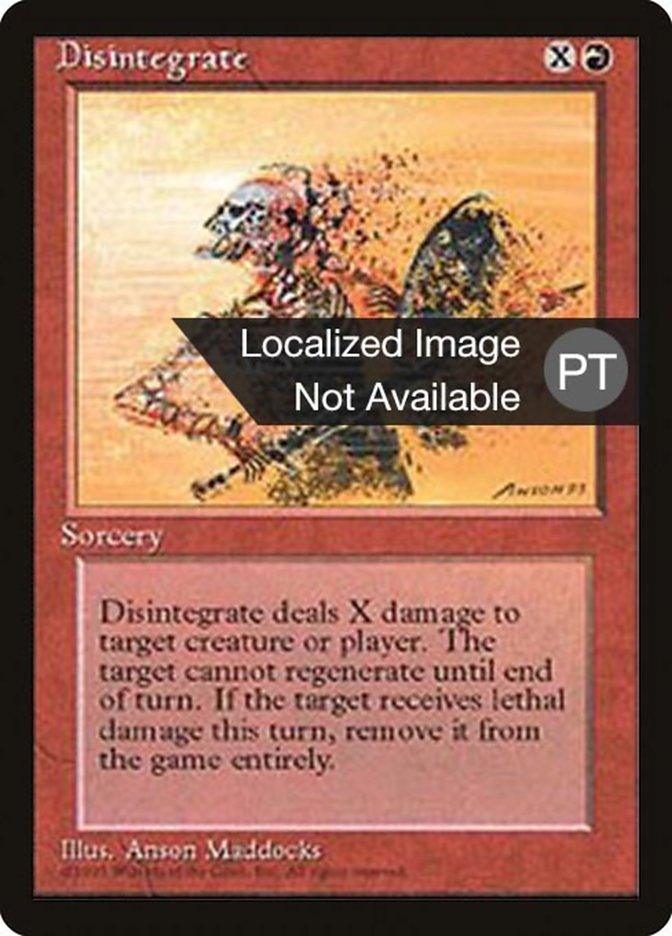 Disintegrate [Fourth Edition (Foreign Black Border)] - Trinity Hobby