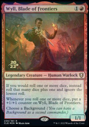 Wyll, Blade of Frontiers [Commander Legends: Battle for Baldur's Gate Prerelease Promos] - Trinity Hobby