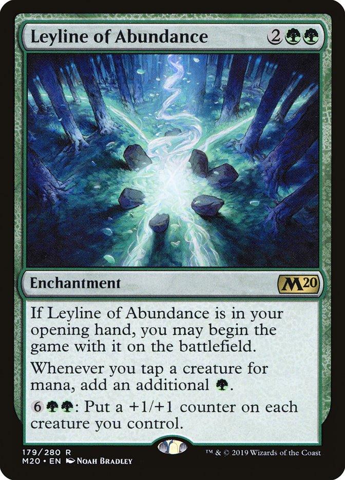 Leyline of Abundance [Core Set 2020] - Trinity Hobby