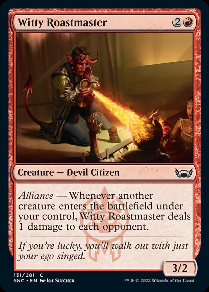 Witty Roastmaster [Streets of New Capenna] - Trinity Hobby