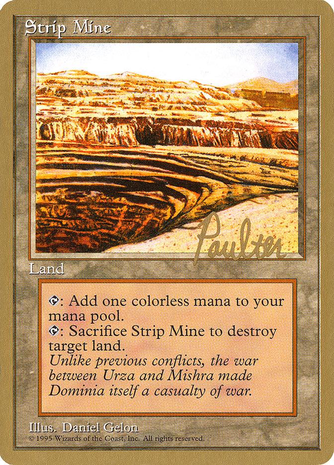 Strip Mine (Preston Poulter) [Pro Tour Collector Set] - Trinity Hobby