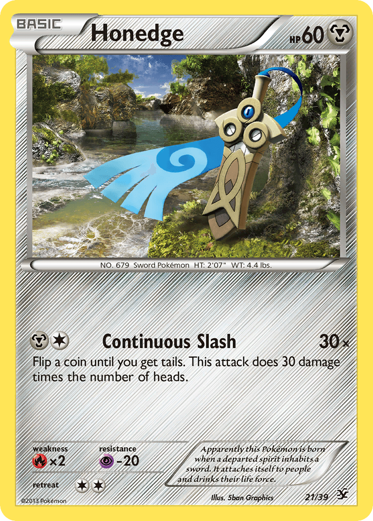 Honedge (21/39) [XY: Kalos Starter Set] - Trinity Hobby