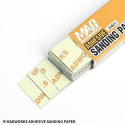Madworks: Madworks Sandpaper W/ Adhesive Backing (20pc) - Trinity Hobby