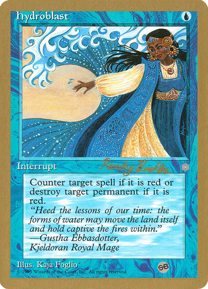 Hydroblast (Randy Buehler) (SB) [World Championship Decks 1998] - Trinity Hobby