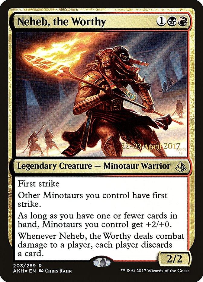 Neheb, the Worthy [Amonkhet Prerelease Promos] - Trinity Hobby