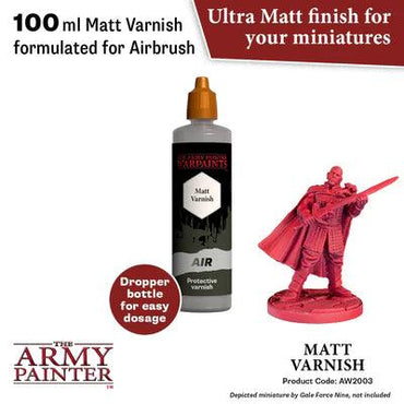 Army Painter: Air Anti-Shine Matt Varnish - Trinity Hobby