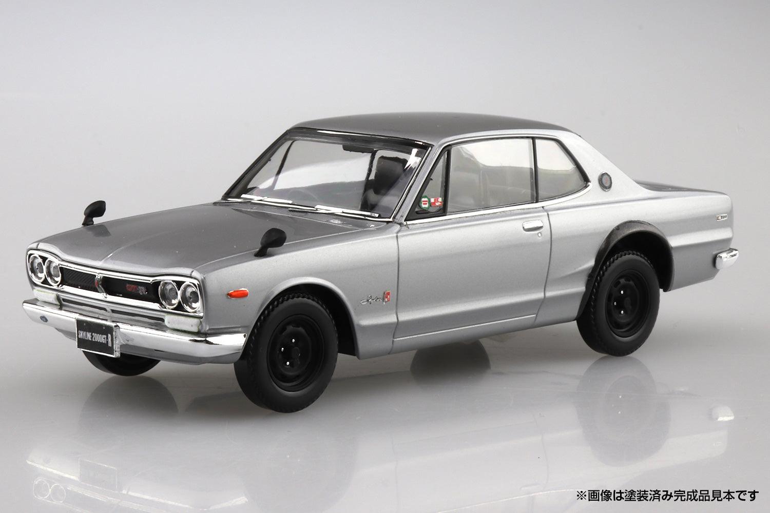 Aoshima 1/32 Nissan Skyline 2000 GT-R(SILVER) - Trinity Hobby