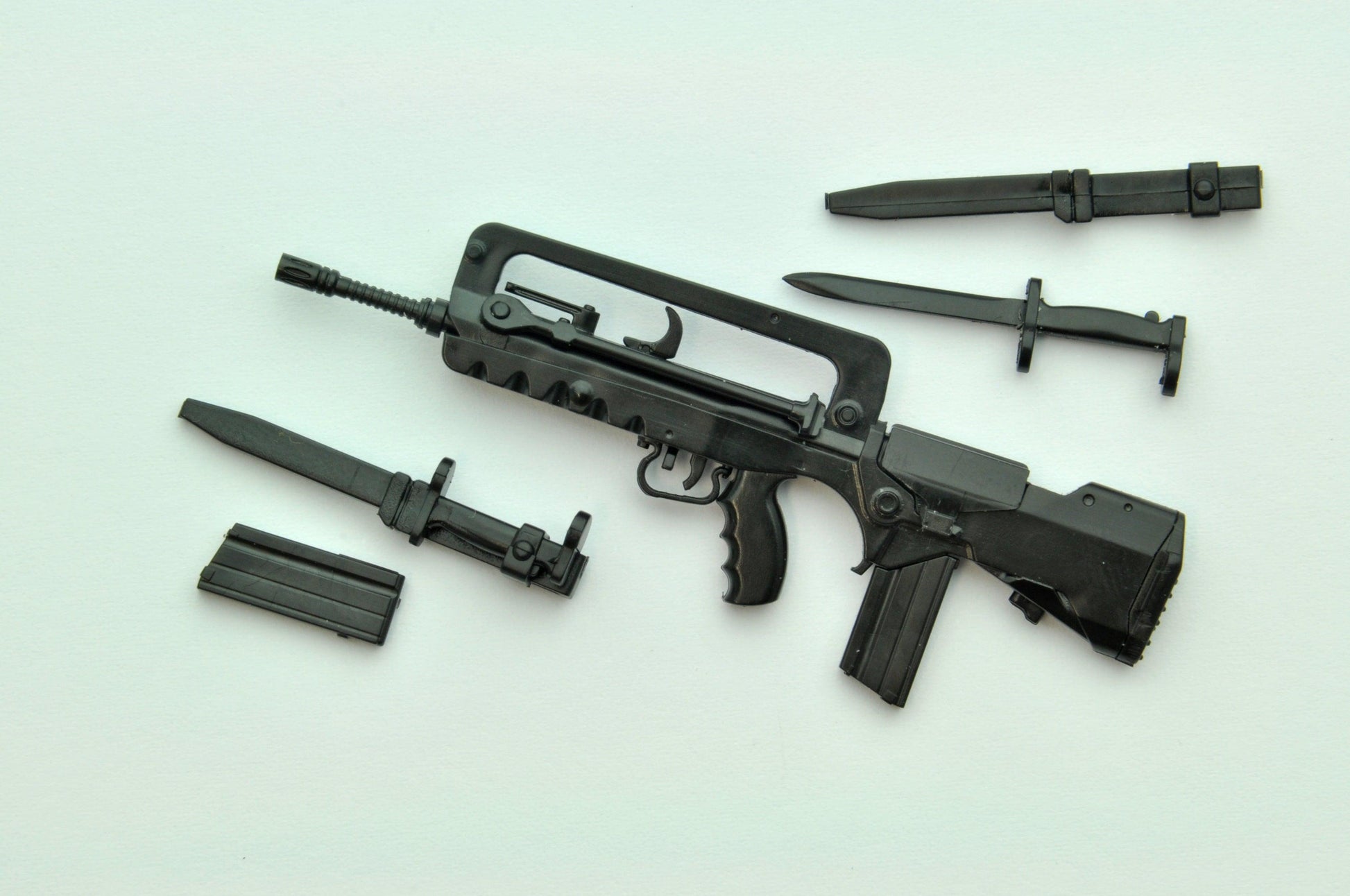 TomyTec Little Armory 1/12 LA057 FA-MAS F1 Rifle - Trinity Hobby