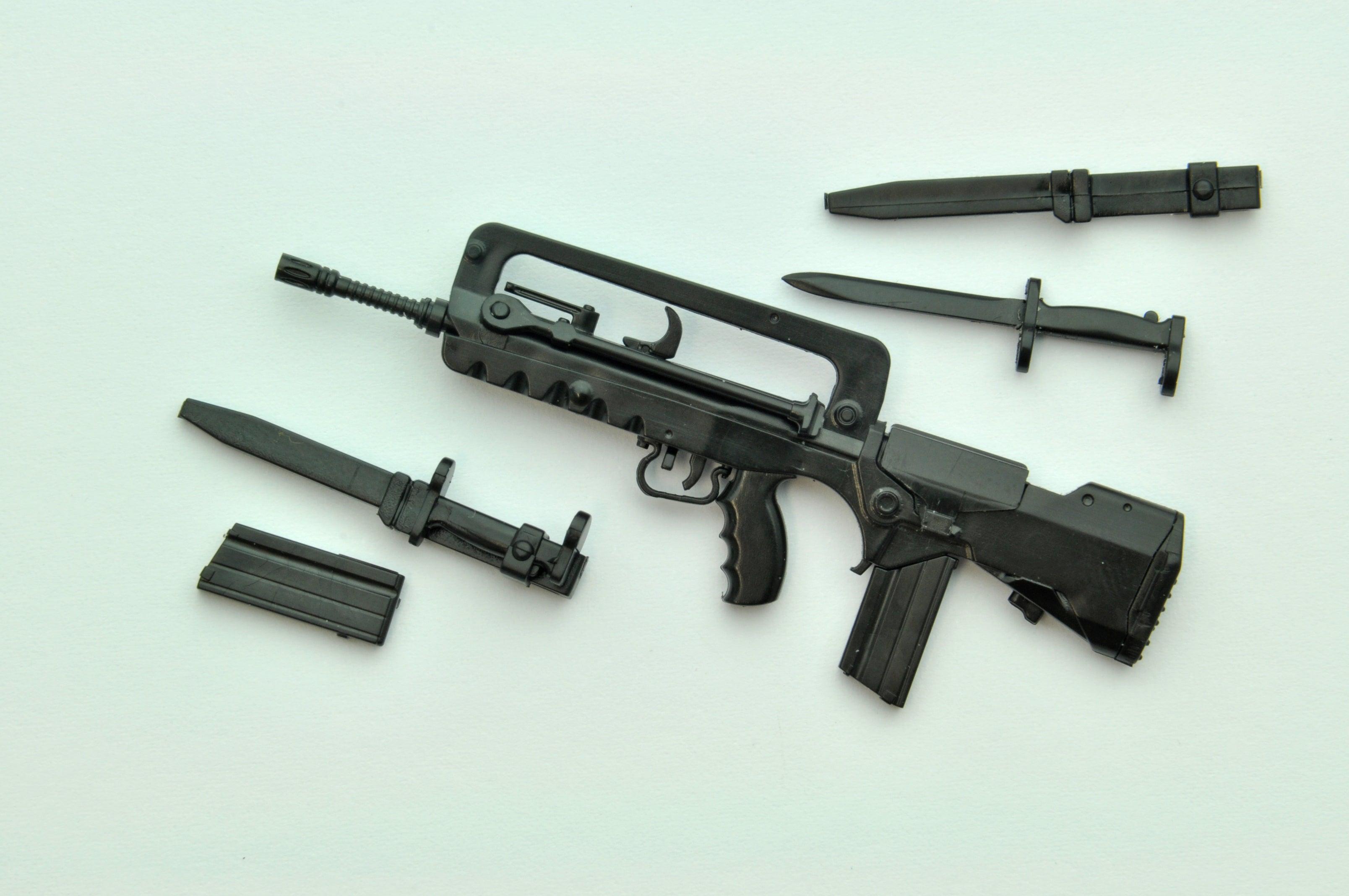 TomyTec Little Armory 1/12 LA057 FA-MAS F1 Rifle - Trinity Hobby