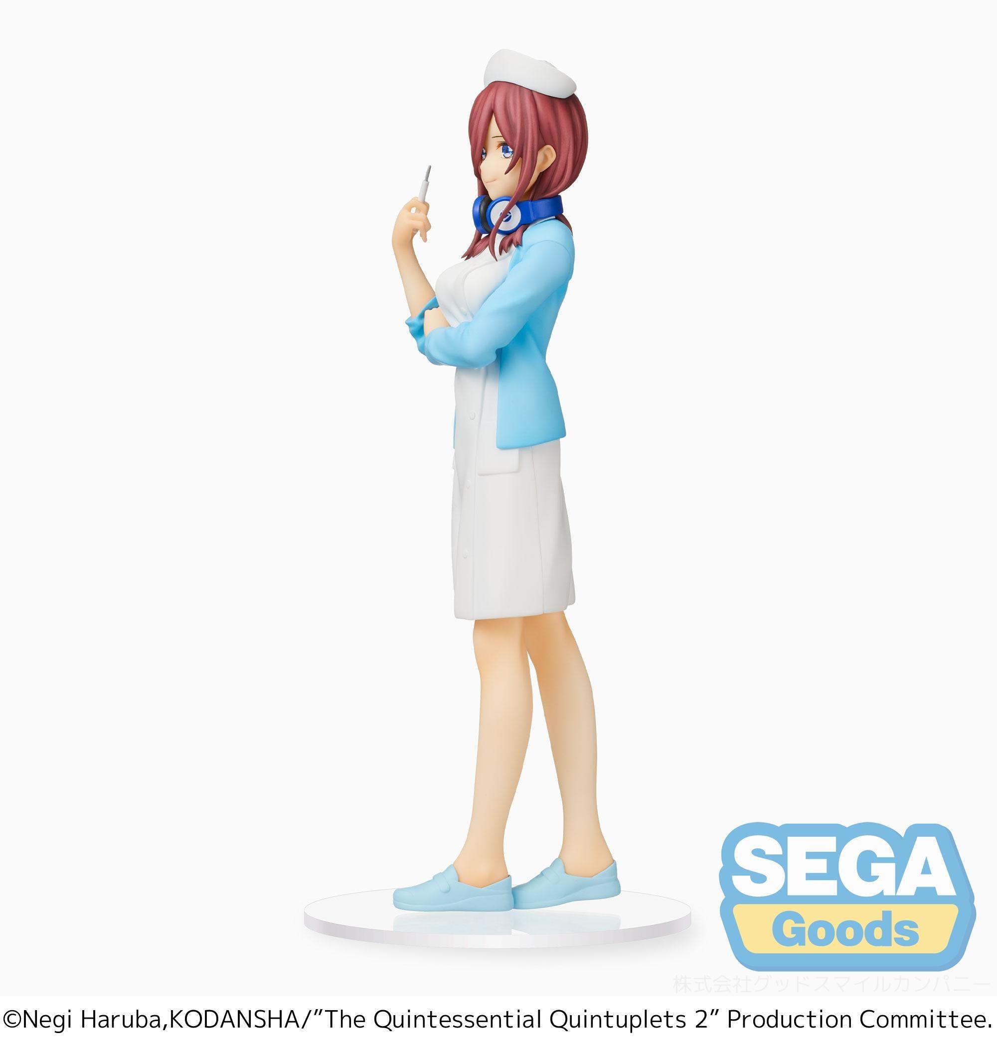 The Quintessential Quintuplets 2 Series Miku Nakano" Nurse Ver. SPM Figure - Trinity Hobby