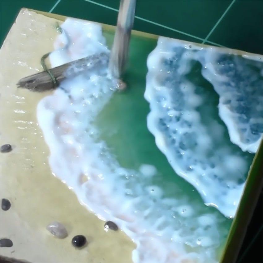 AK Interactive Water Foam - 100ml (Acrylic) - Trinity Hobby