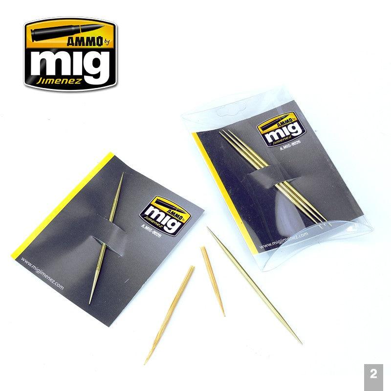 Ammo Mig Brass Toothpicks - Trinity Hobby