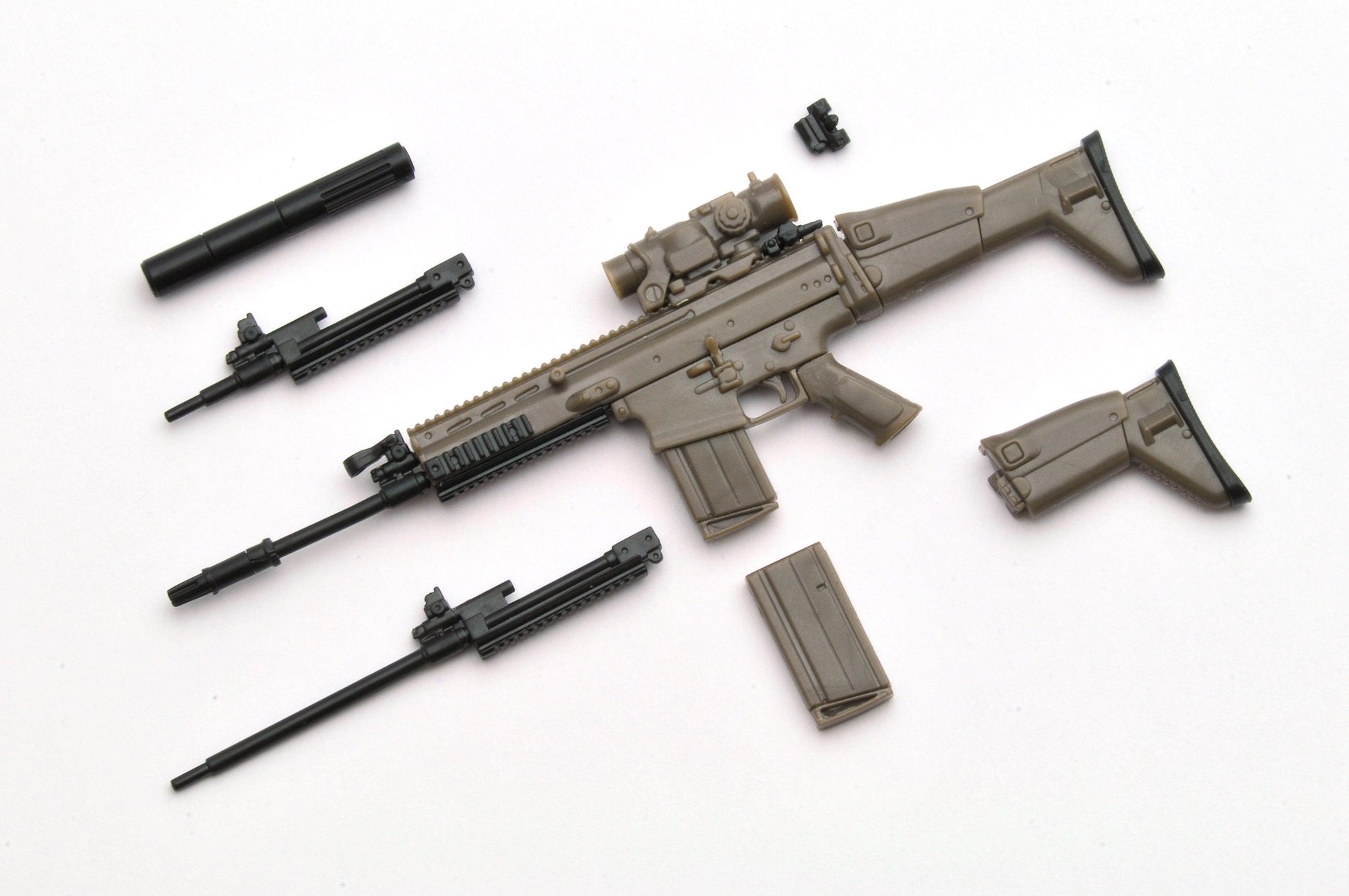 TomyTec Little Armory 1/12 LA003 Scar H Type Next-Generation Rifle - Trinity Hobby