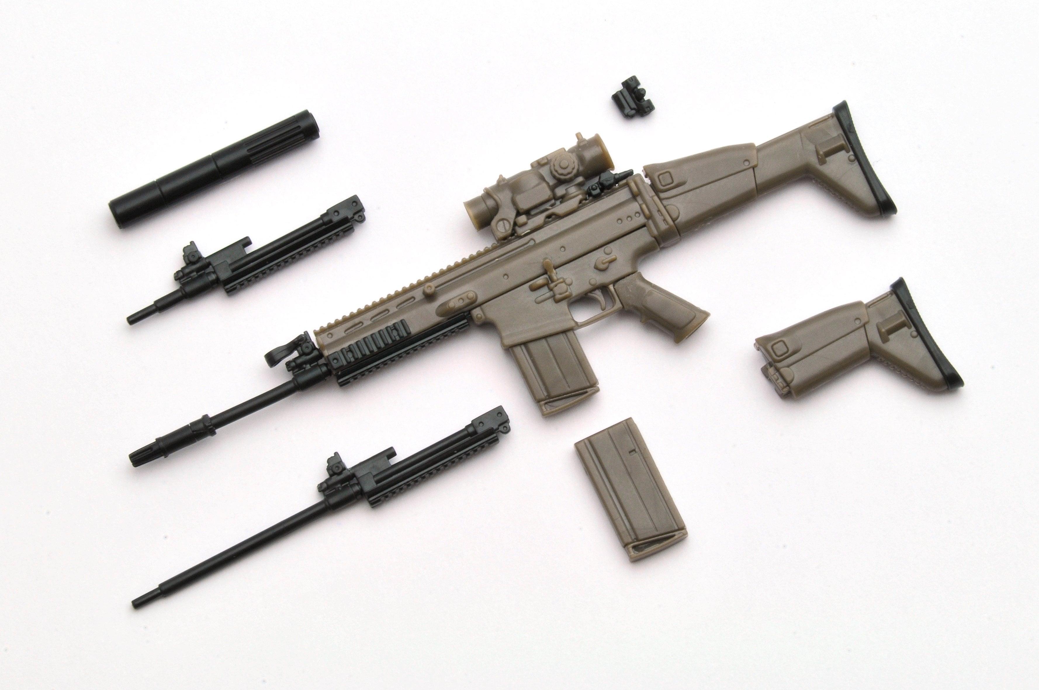 TomyTec Little Armory 1/12 LA003 Scar H Type Next-Generation Rifle - Trinity Hobby