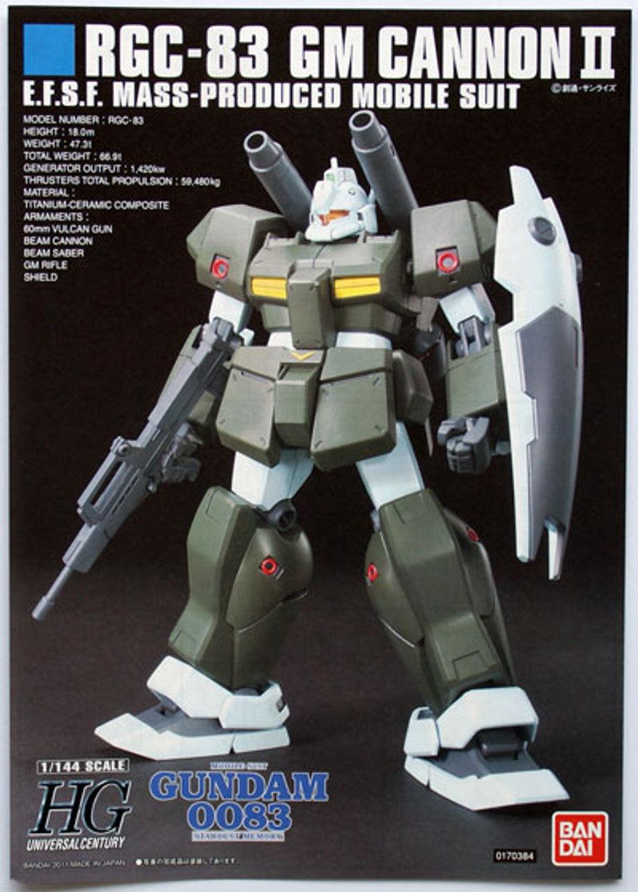 Bandai HGUC #125 1/144 GM Cannon II "Gundam 0083" - Trinity Hobby