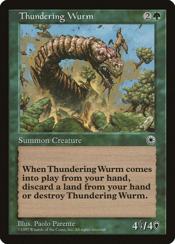 Thundering Wurm [Portal] - Trinity Hobby