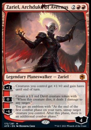 Zariel, Archduke of Avernus (Promo Pack) [Dungeons & Dragons: Adventures in the Forgotten Realms Promos] - Trinity Hobby