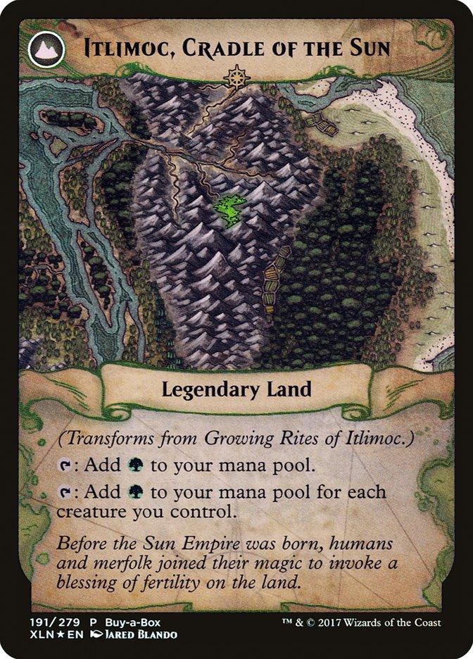Growing Rites of Itlimoc // Itlimoc, Cradle of the Sun (Buy-A-Box) [Ixalan Treasure Chest] - Trinity Hobby